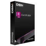 Civil 3D 2024 : Comprehensive detailed design and documentation software for civil infrastructure (Yearly Subscription)