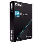 Maya 2024 : Create expansive worlds, complex characters and dazzling effects (Yearly Subscription)