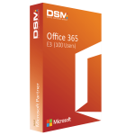 Microsoft Office 365 E3 (100 Users) 1 Year Subscription