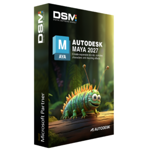 Maya 2027 : Create expansive worlds, complex characters and dazzling effects (Yearly Subscription)